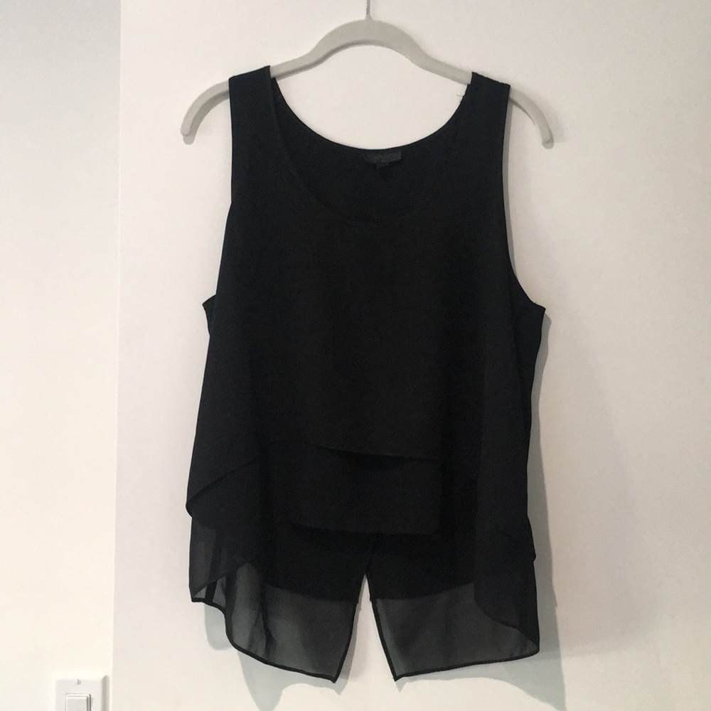 TOPSHOP tiered tank top
